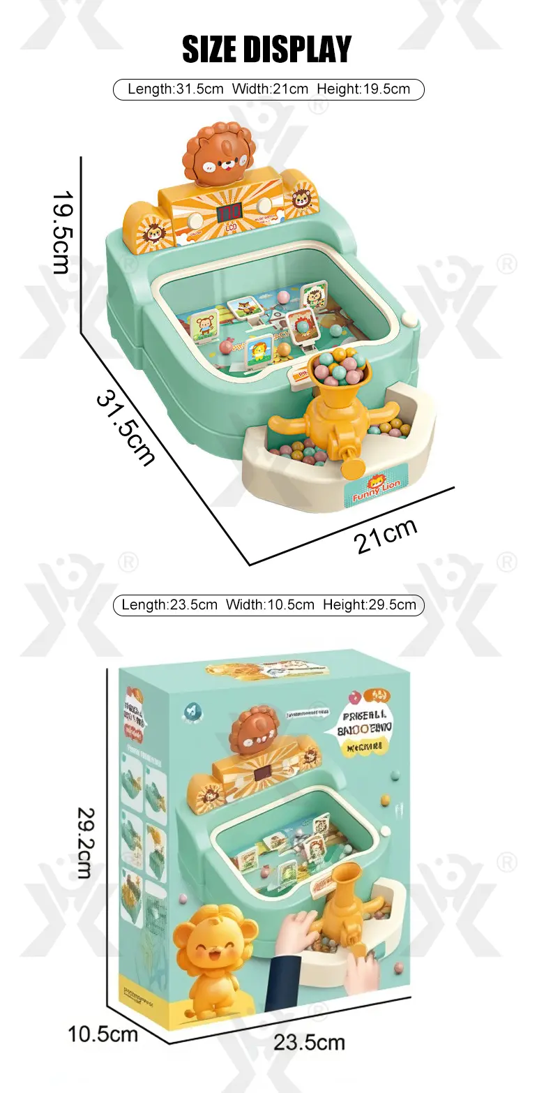Kids Pinball Shooting Game, Developmental Board Toy (TB-4398771) — illustrated product details, panel 9