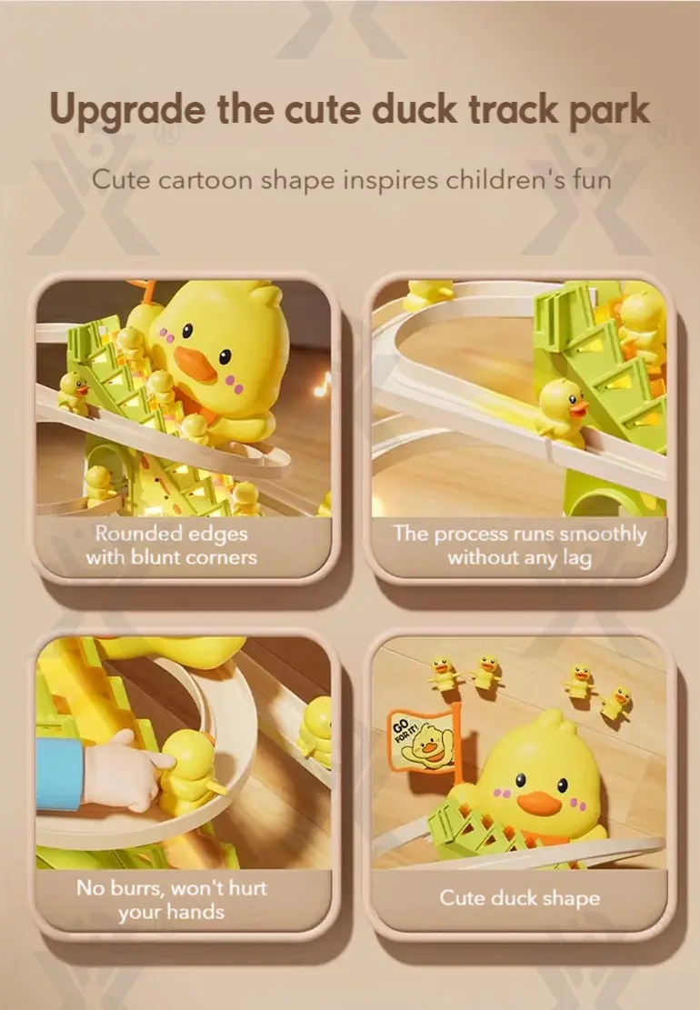 Electric Duck Climbing Toy (TB-5126075) — illustrated product details, panel 4