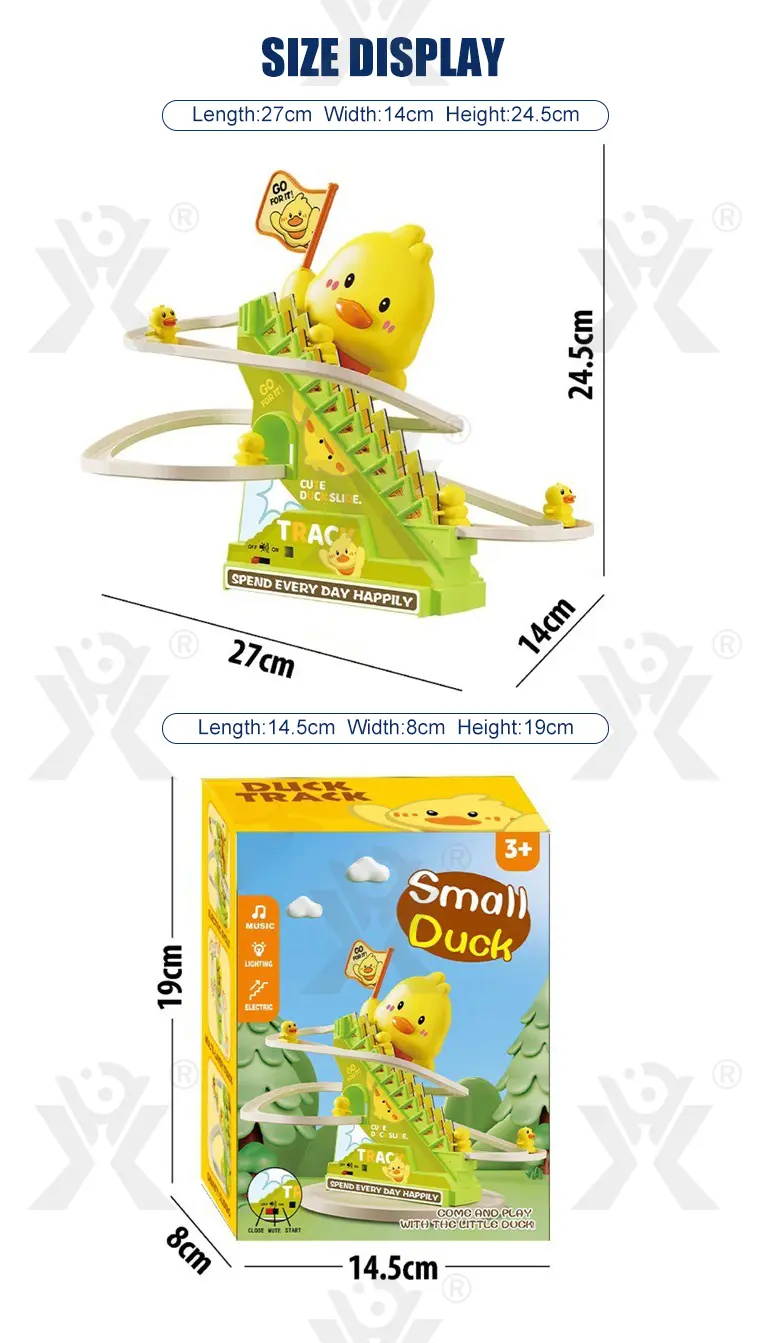 Electric Duck Climbing Toy (TB-5126075) — illustrated product details, panel 7