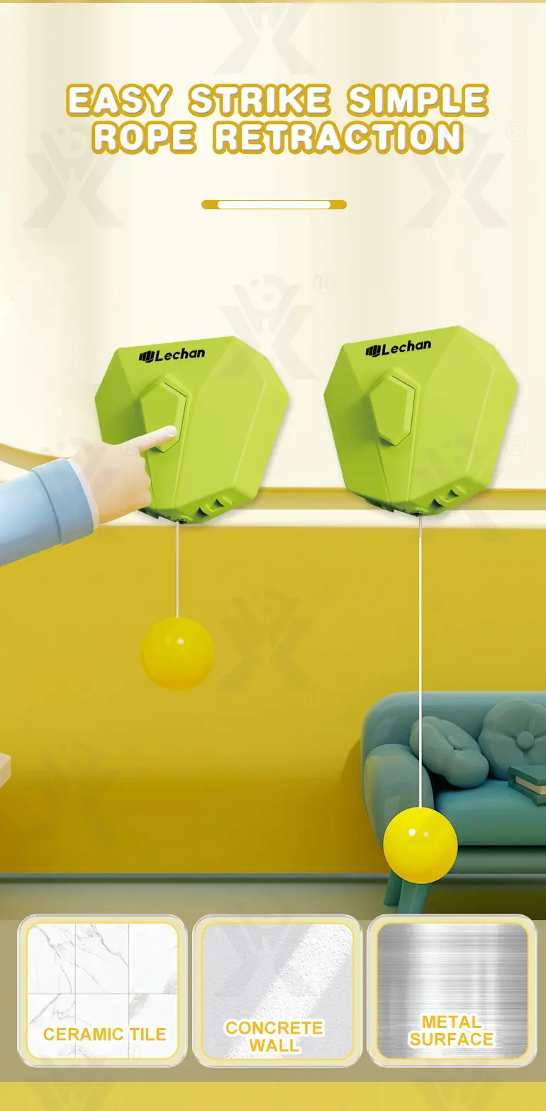 Table Tennis Trainer Toy, Ball Game (TB-4840923) — illustrated product details, panel 4