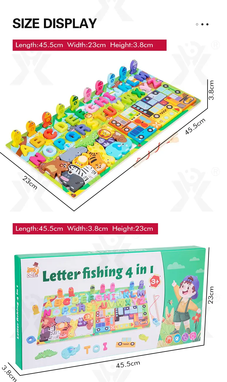 WholesaleKids Wooden Puzzle Toy, Math Game Included (TB-4923446) — illustrated product details, panel 10
