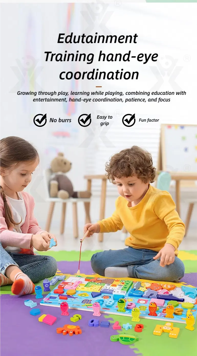 WholesaleKids Wooden Puzzle Toy, Math Game Included (TB-4923446) — illustrated product details, panel 4