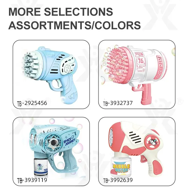 48-Hole Electric Bubble Machine -Summer toys For Kids (TB-2370241) — illustrated product details, panel 13