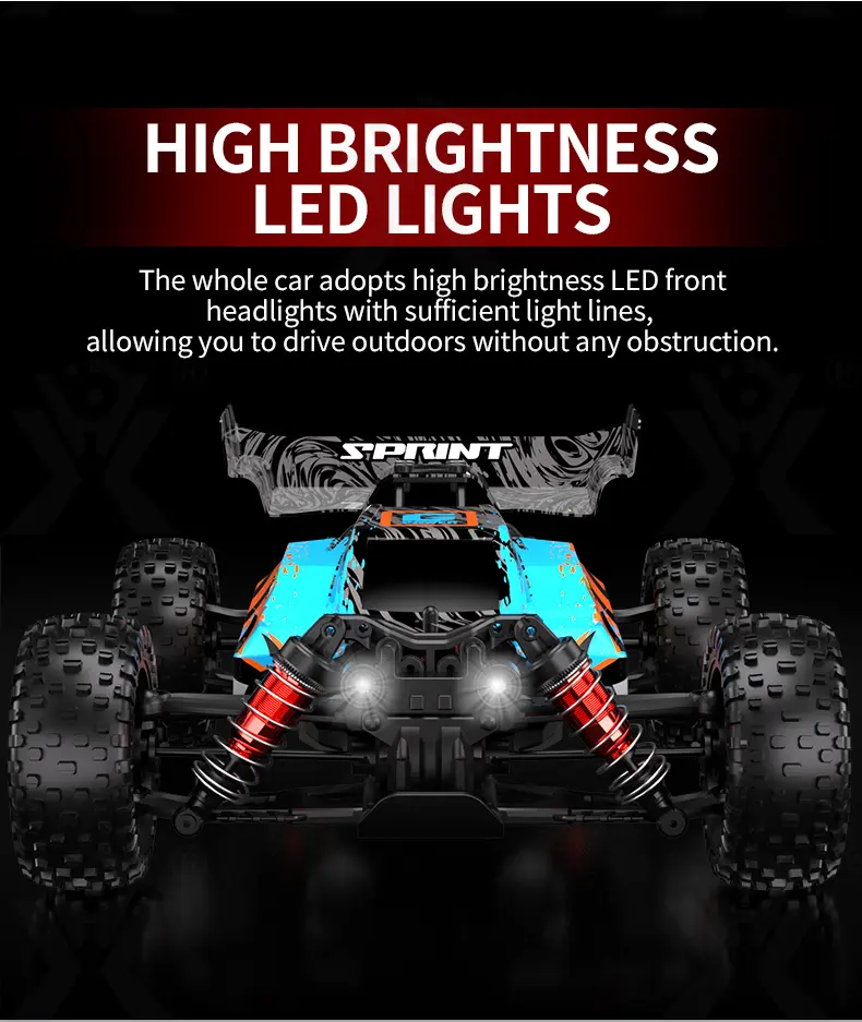 High-Speed RC Car, Fast Remote Control Car with 36KM/H Top Speed (TB-4048968) — illustrated product details, panel 7