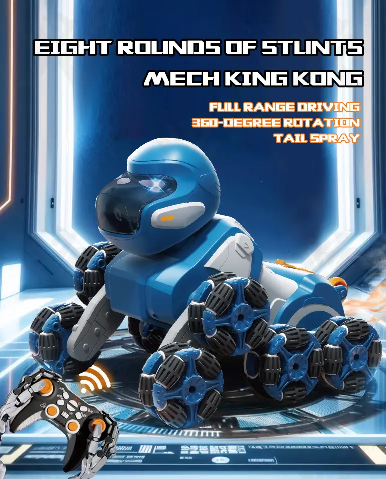 RC Mechanical King Kong Toy (TB-4871177) — illustrated product details, panel 1