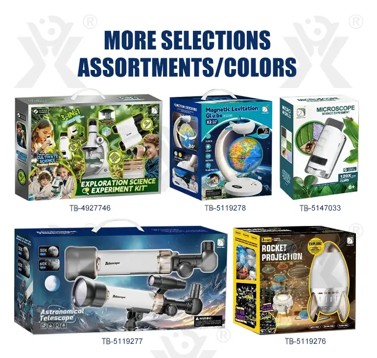 Binocular Microscope Toy, Suitable For Teaching and Playing (TB-5147035) — illustrated product details, panel 12