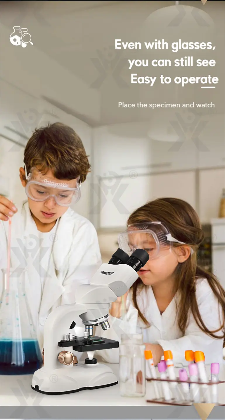 Binocular Microscope Toy, Suitable For Teaching and Playing (TB-5147035) — illustrated product details, panel 4