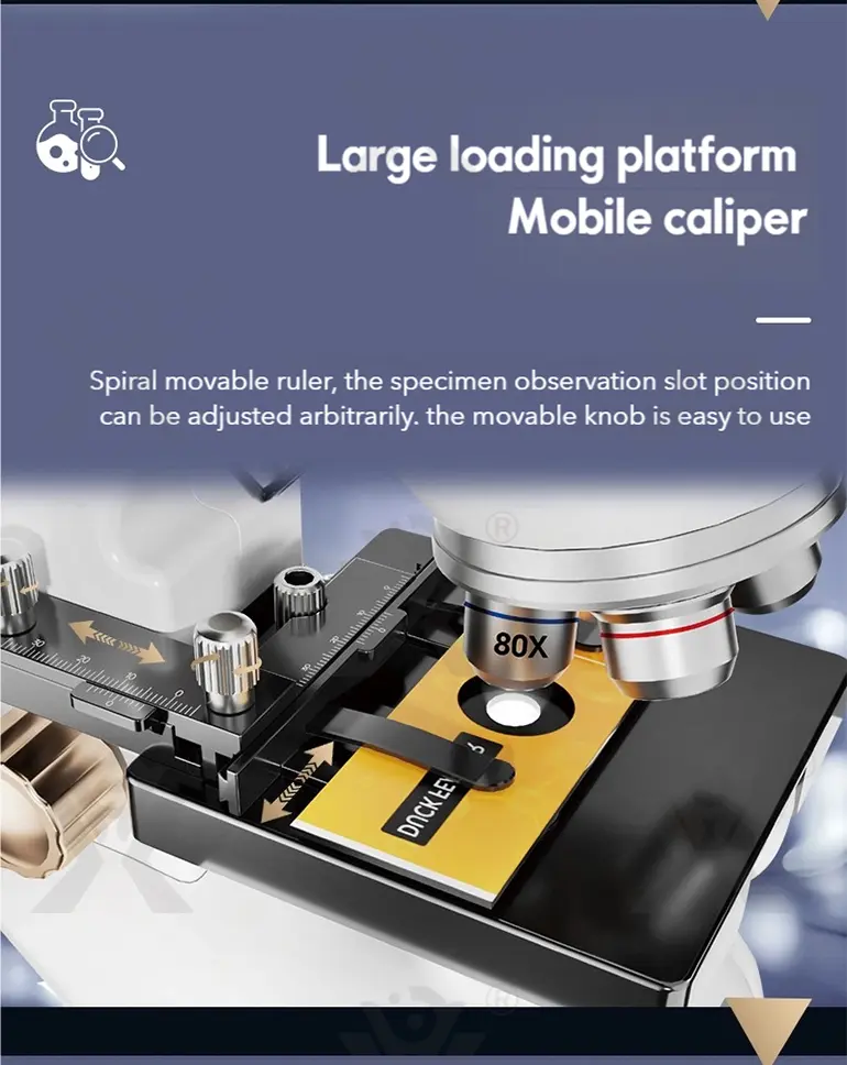 Binocular Microscope Toy, Suitable For Teaching and Playing (TB-5147035) — illustrated product details, panel 8