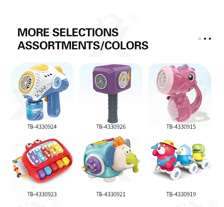 Sky Bubble Machine Gun 360° Leak-Proof (TB-4330914) — illustrated product details, panel 9