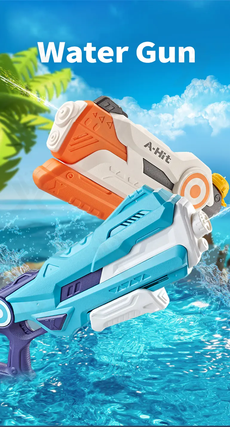 Sci-Fi Water Gun Supply, Outdoor Beach Toys (TB-3989594) — illustrated product details, panel 1