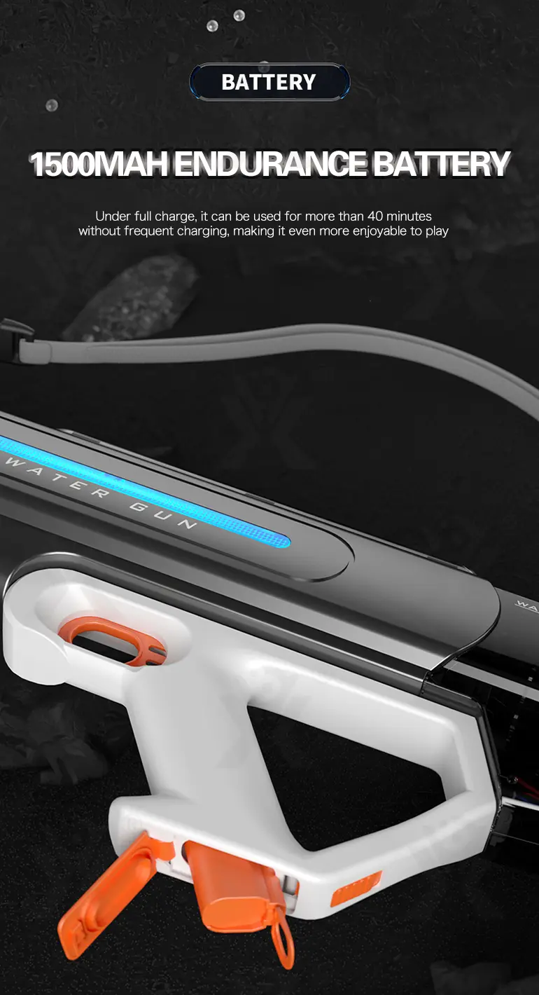 Electric High-Pressure Water Gun (TB-4457016) — illustrated product details, panel 10