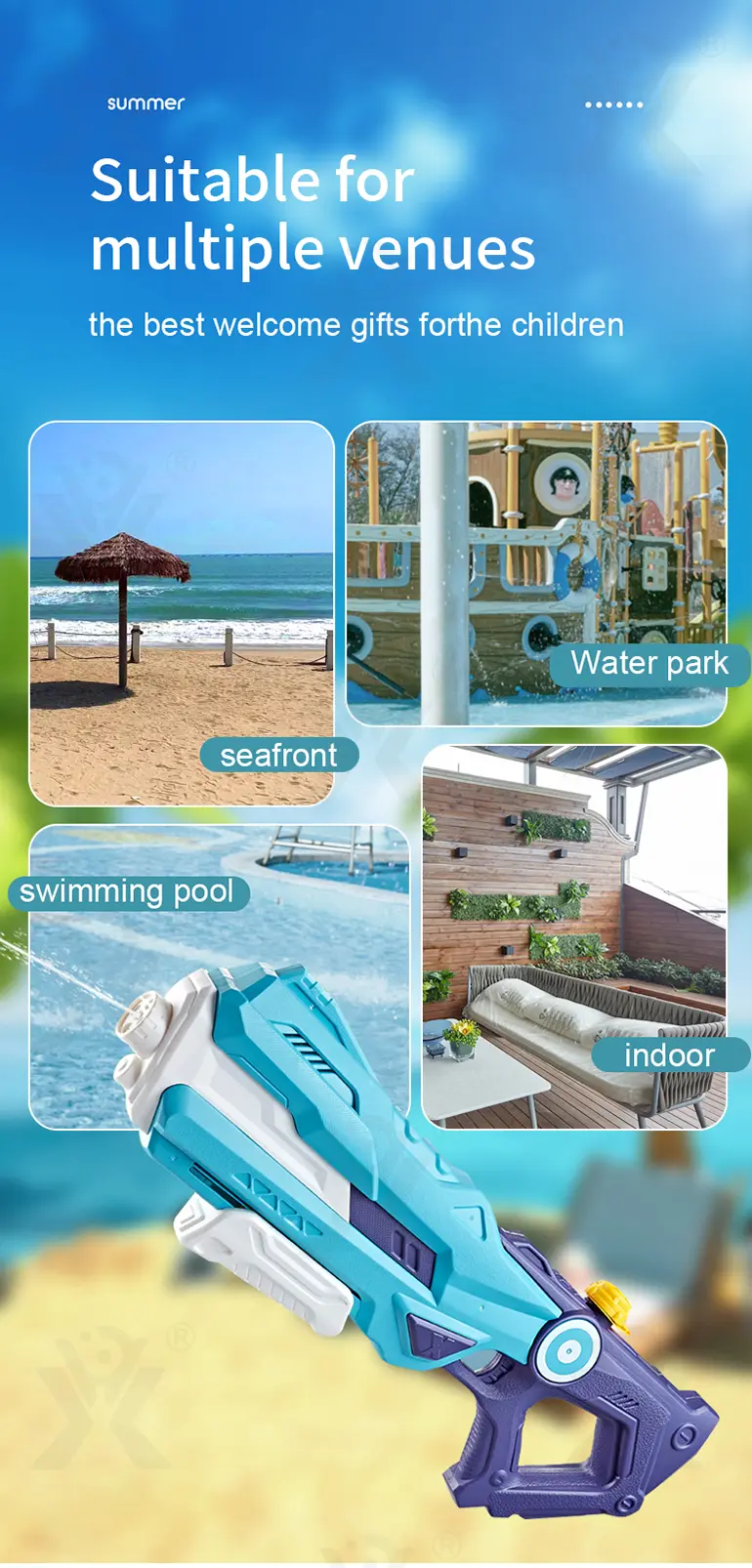 Sci-Fi Water Gun Supply, Outdoor Beach Toys (TB-3989594) — illustrated product details, panel 3