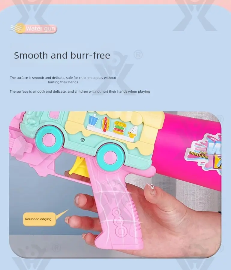 Kid Plastic Summer Water Gun (TB-4935709) — illustrated product details, panel 4