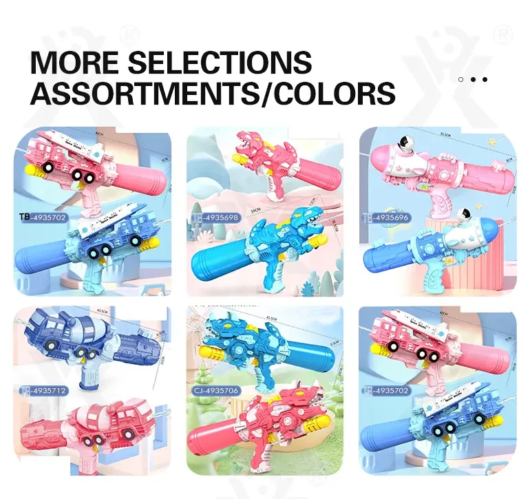 Kid Plastic Summer Water Gun (TB-4935709) — illustrated product details, panel 6