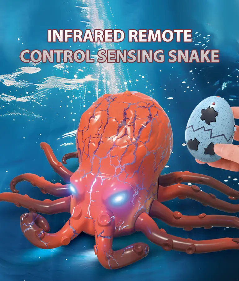 RC Octopus Toys, Fun RC Toys For Family Play (TB-4877376) — illustrated product details, panel 1