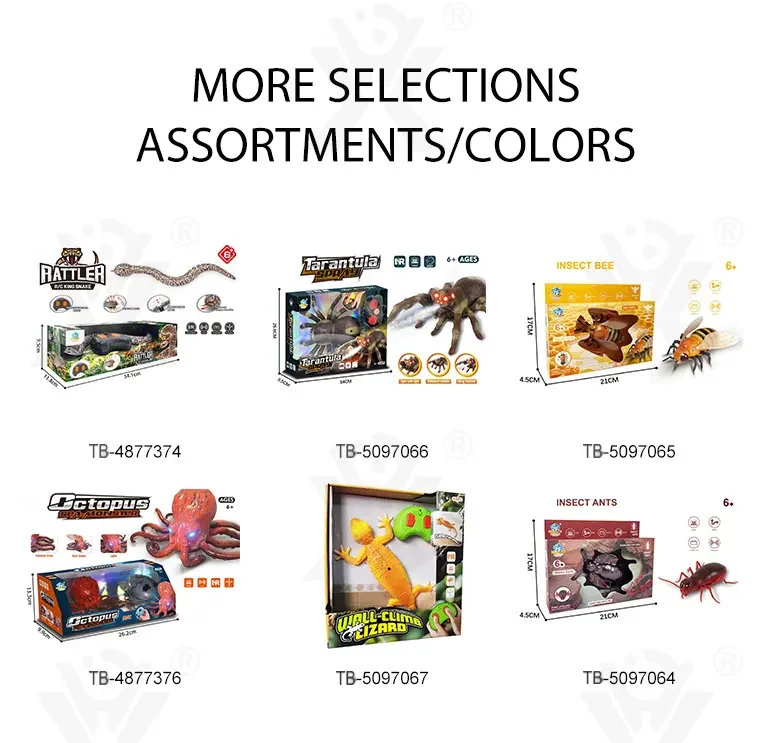 RC Octopus Toys, Fun RC Toys For Family Play (TB-4877376) — illustrated product details, panel 6