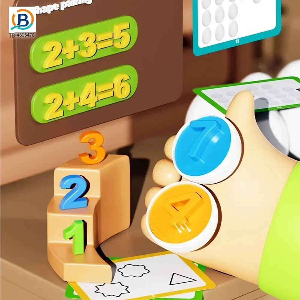 Chick Puzzle Matching Toy, Easter Egg Shape, For Shape and Color Recognition (TB-4895478) — product photograph 3