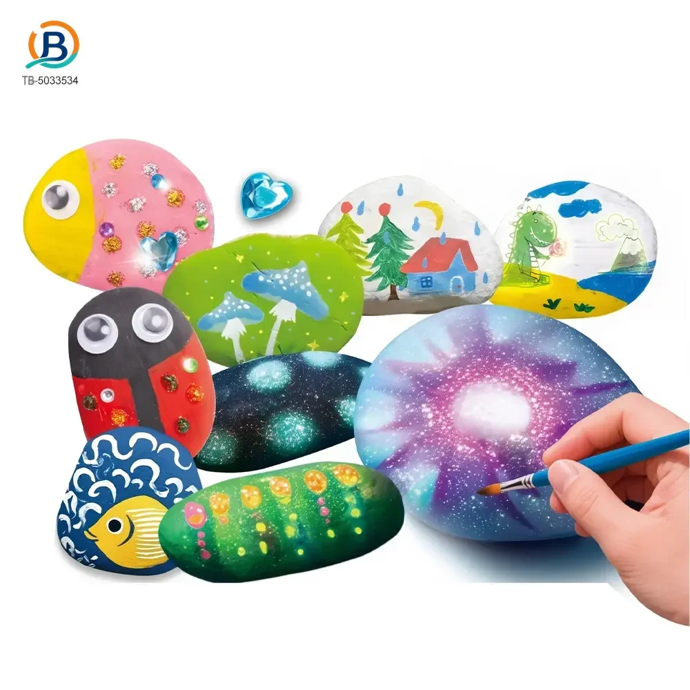 Kids DIY Rock Painting Kit (TB-5033534) — product photograph 1