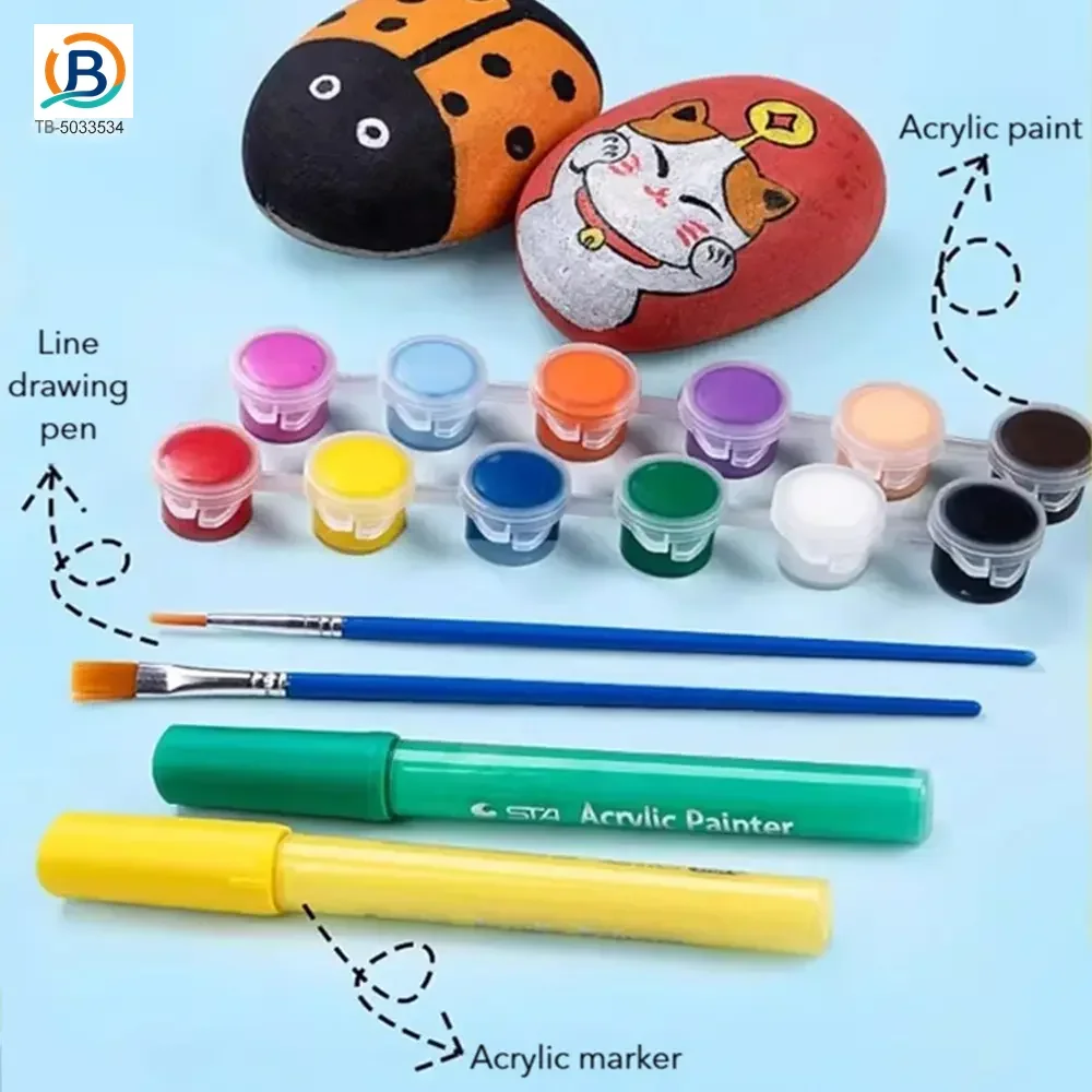 Kids DIY Rock Painting Kit (TB-5033534) — product photograph 5