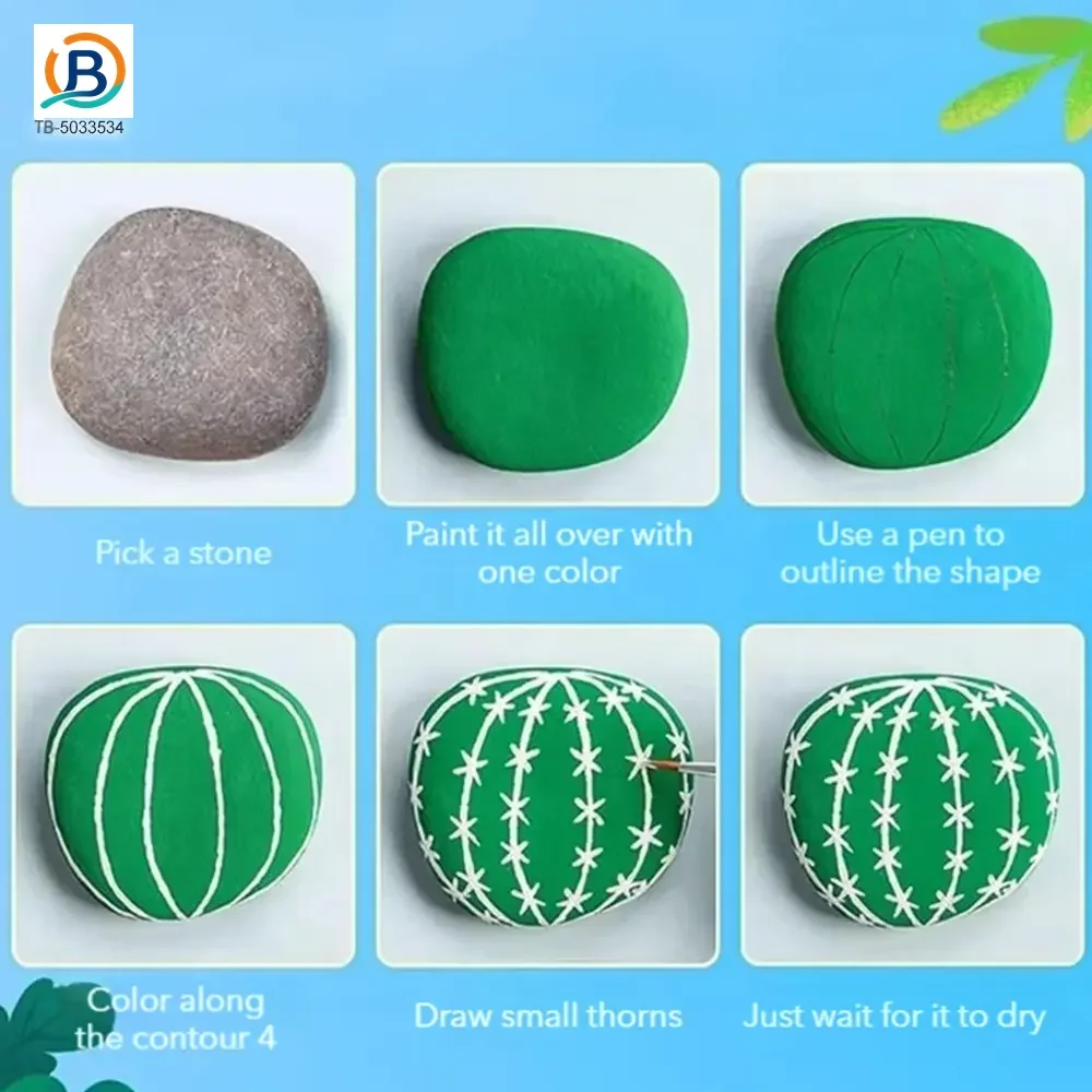 Kids DIY Rock Painting Kit (TB-5033534) — product photograph 6