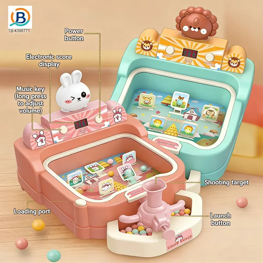 Kids Pinball Shooting Game, Developmental Board Toy (TB-4398771) — product photograph 2