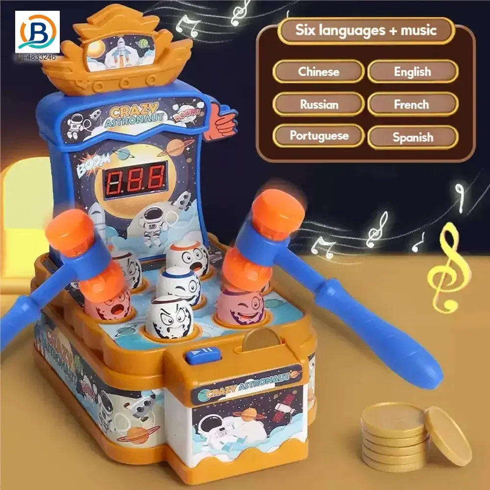 Kids Astronaut Whack-A-Mole Toy Game (TB-4833246) — product photograph 3