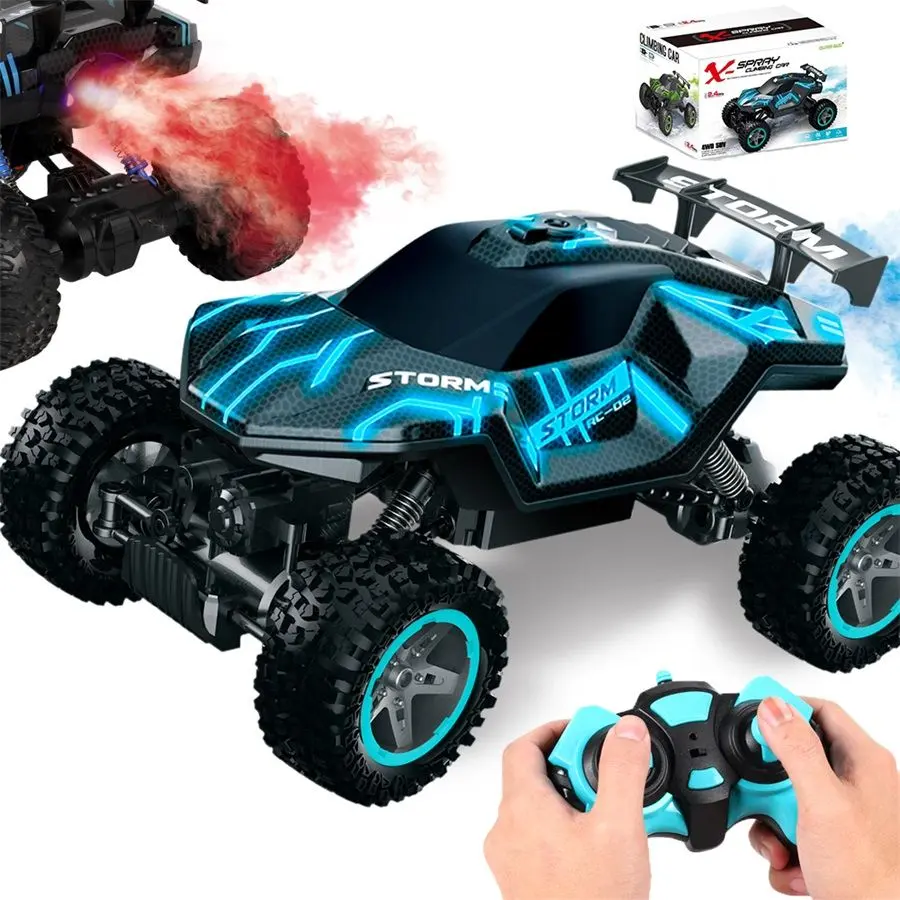 RC Cars 1/16 Scales, Spray Rock Crawler RC Car Toy (TB-4279990) — product photograph 1