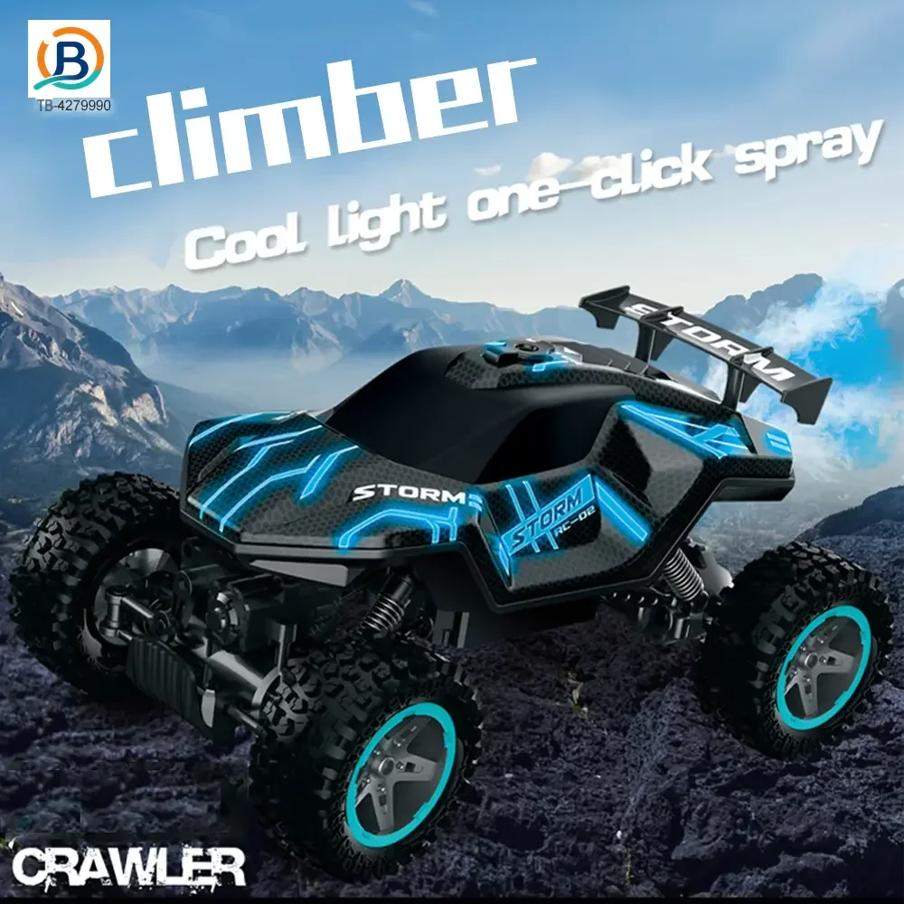 RC Cars 1/16 Scales, Spray Rock Crawler RC Car Toy (TB-4279990) — product photograph 3