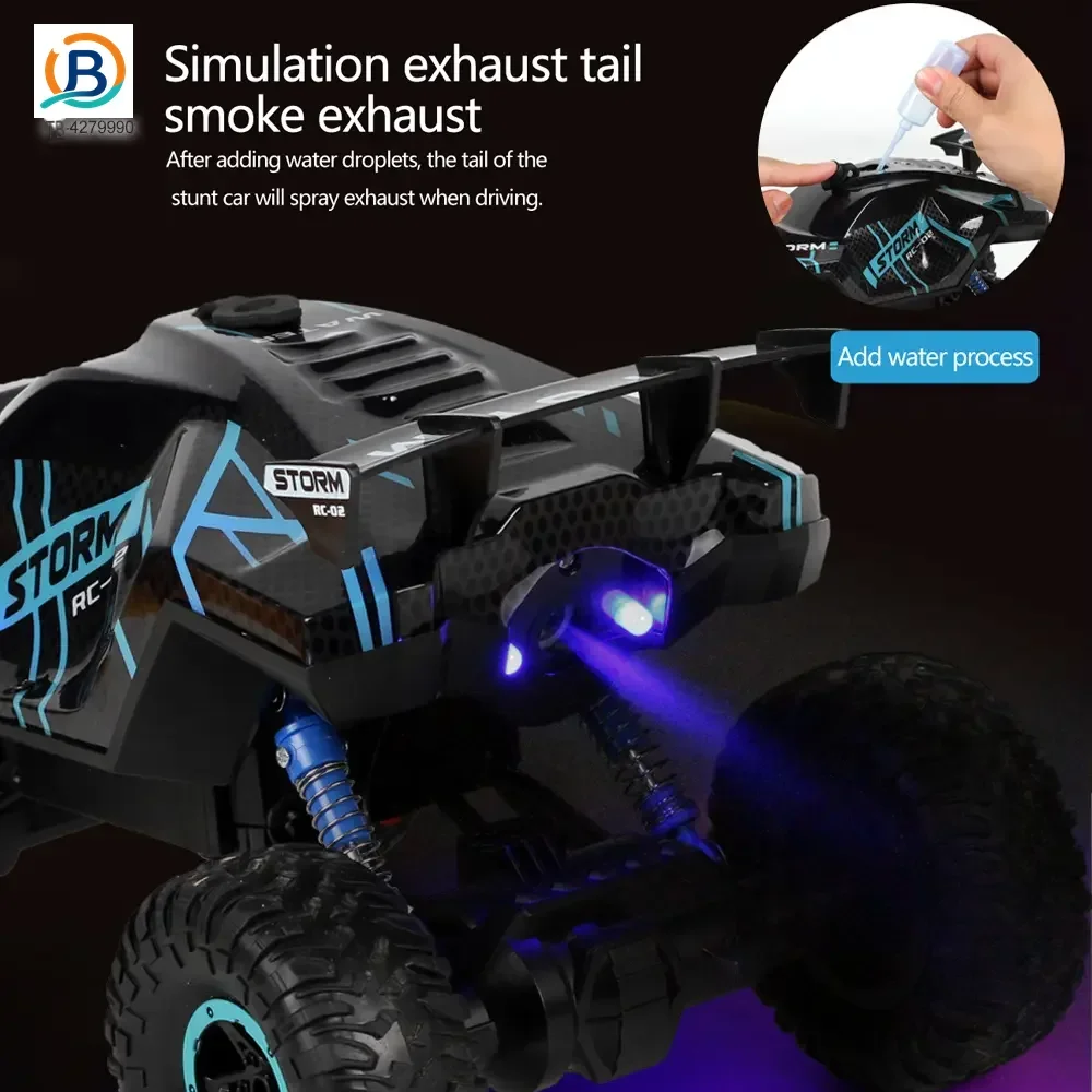 RC Cars 1/16 Scales, Spray Rock Crawler RC Car Toy (TB-4279990) — product photograph 5