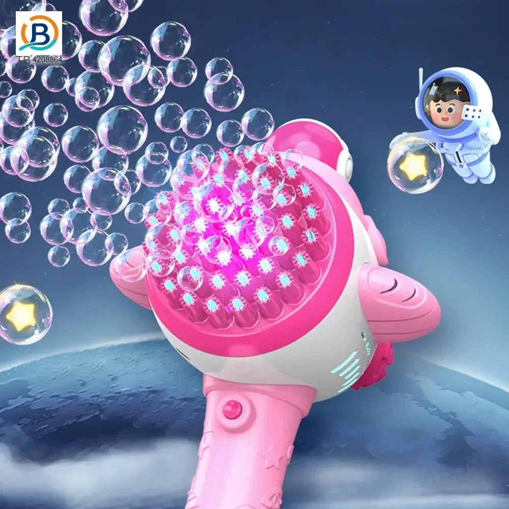 Astronaut Bubble Gun Toy, Spaceman Themed With 45 Holes (TB-4208864) — product photograph 3