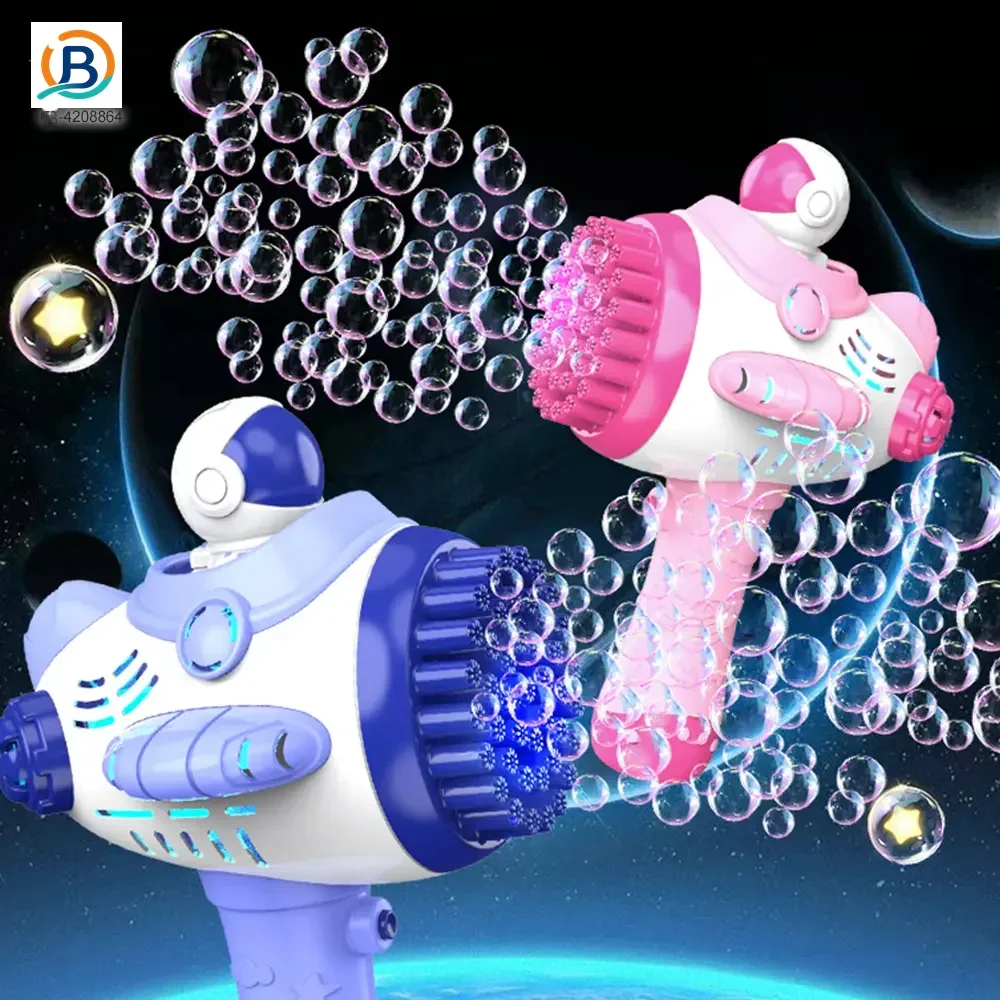 Astronaut Bubble Gun Toy, Spaceman Themed With 45 Holes (TB-4208864) — product photograph 4