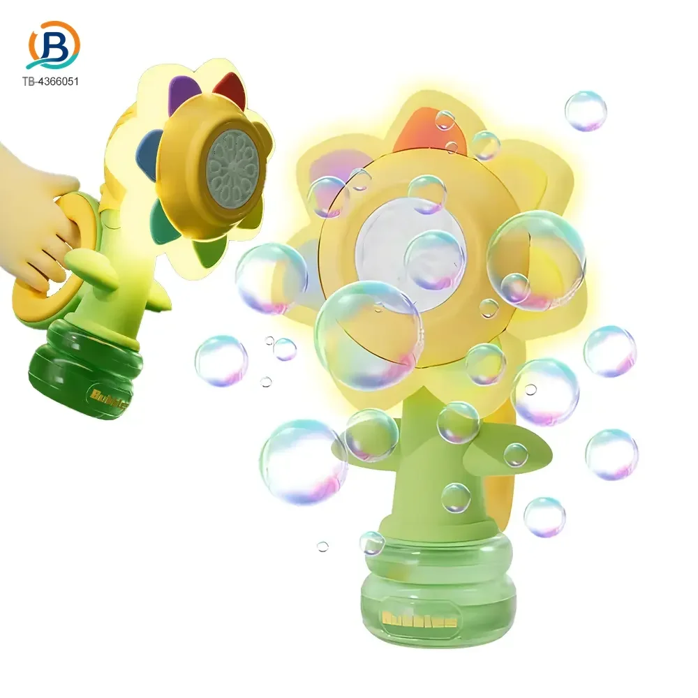 Sunflower Bubble Machine Toy -Summer Toys For Kids Supply (TB-4366051) — product photograph 1