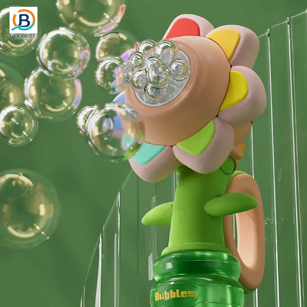 Sunflower Bubble Machine Toy -Summer Toys For Kids Supply (TB-4366051) — product photograph 3