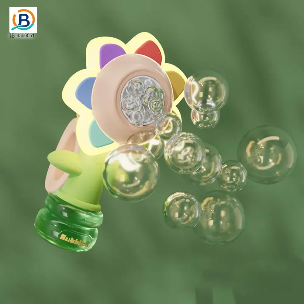 Sunflower Bubble Machine Toy -Summer Toys For Kids Supply (TB-4366051) — product photograph 5