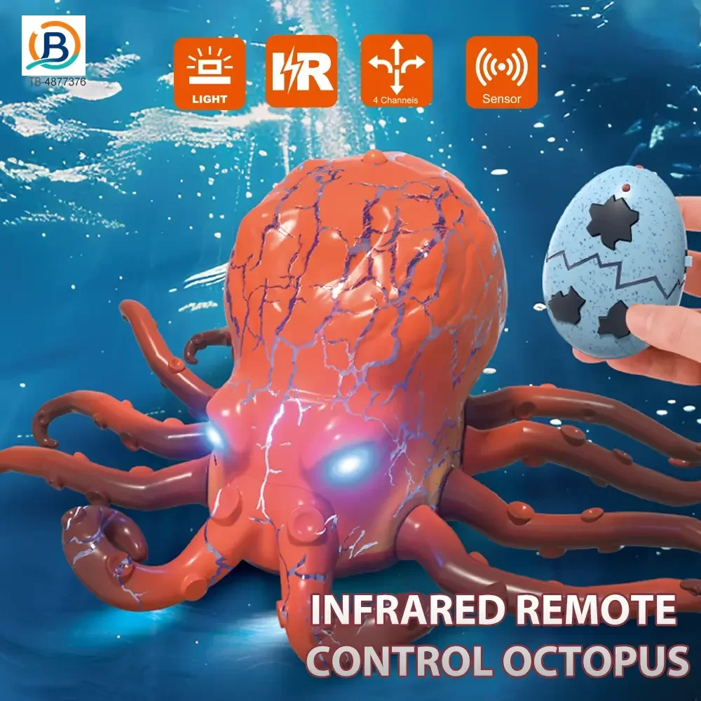 RC Octopus Toys, Fun RC Toys For Family Play (TB-4877376) — product photograph 2