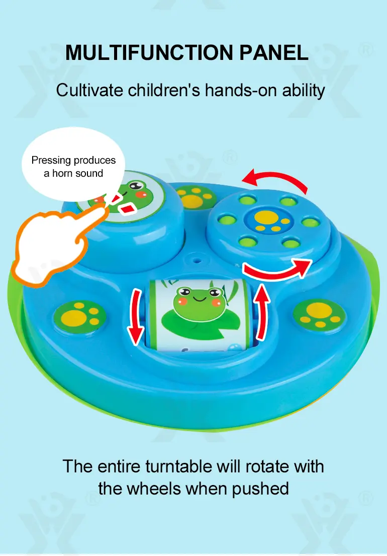 Lovely Frog Baby Walker (TB-1527909) — illustrated product details, panel 4