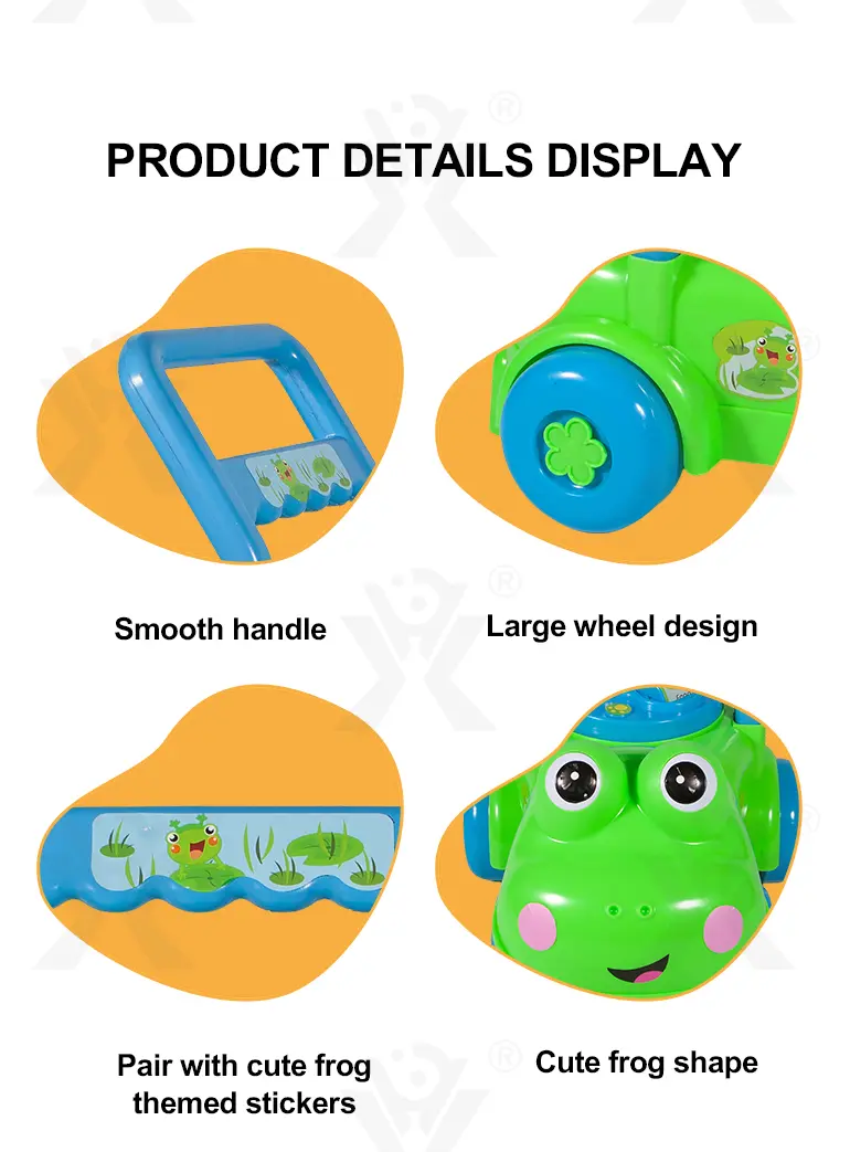 Lovely Frog Baby Walker (TB-1527909) — illustrated product details, panel 5