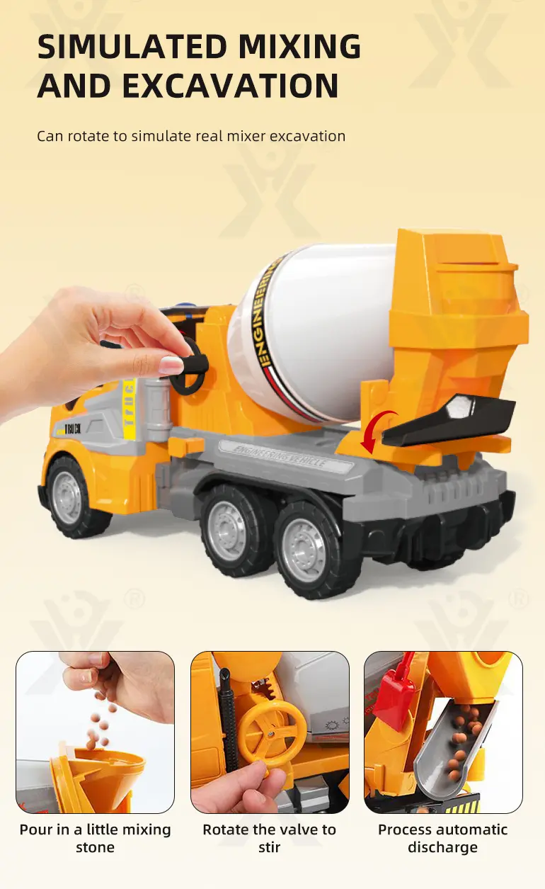 Concrete Mixture Truck (TB-4024242) — illustrated product details, panel 3