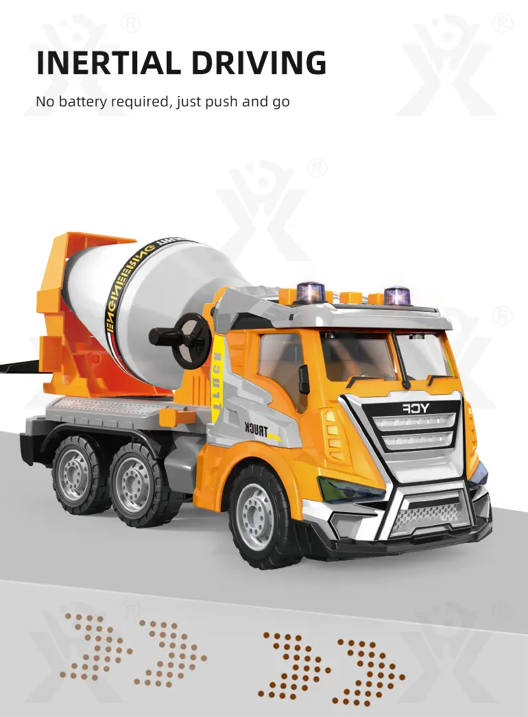 Concrete Mixture Truck (TB-4024242) — illustrated product details, panel 4