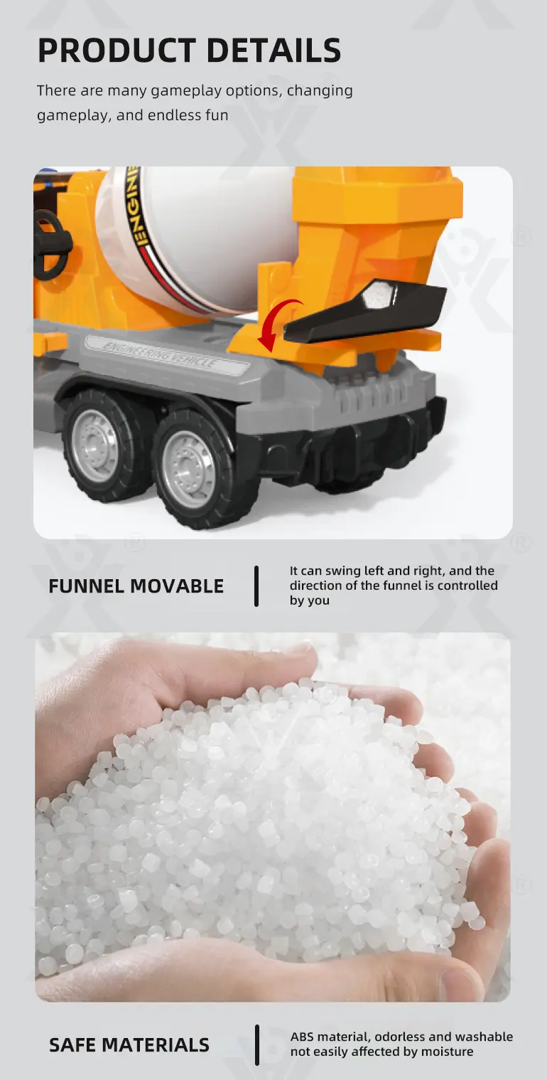 Concrete Mixture Truck (TB-4024242) — illustrated product details, panel 6
