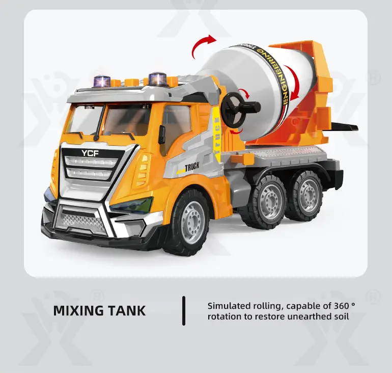 Concrete Mixture Truck (TB-4024242) — illustrated product details, panel 7