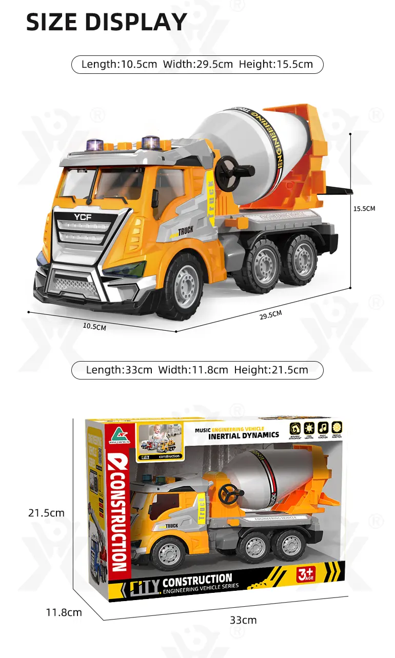 Concrete Mixture Truck (TB-4024242) — illustrated product details, panel 9
