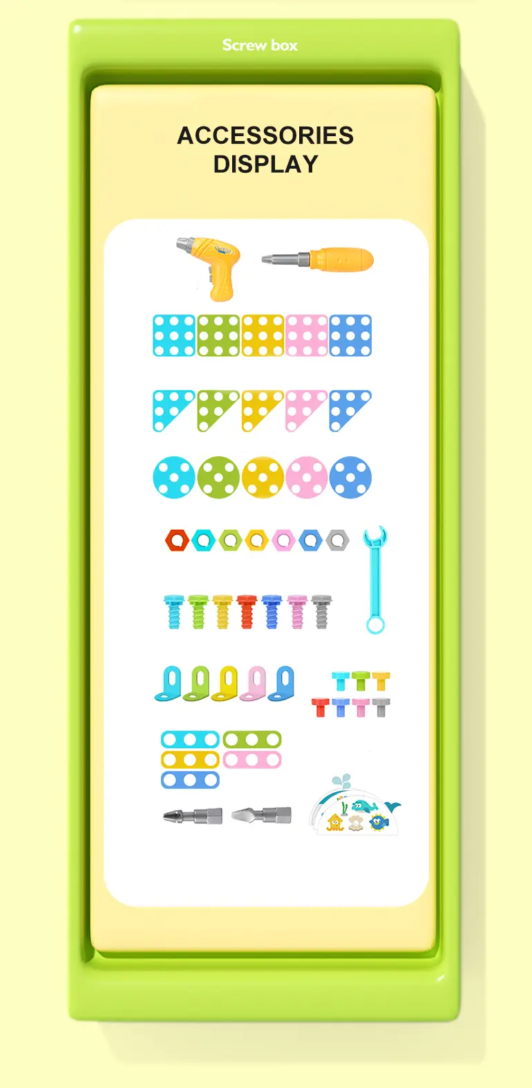 Magic Montessori Play, Screw Toolbox Toy -3 Year Old Educational Toys (TB-4225840) — illustrated product details, panel 12