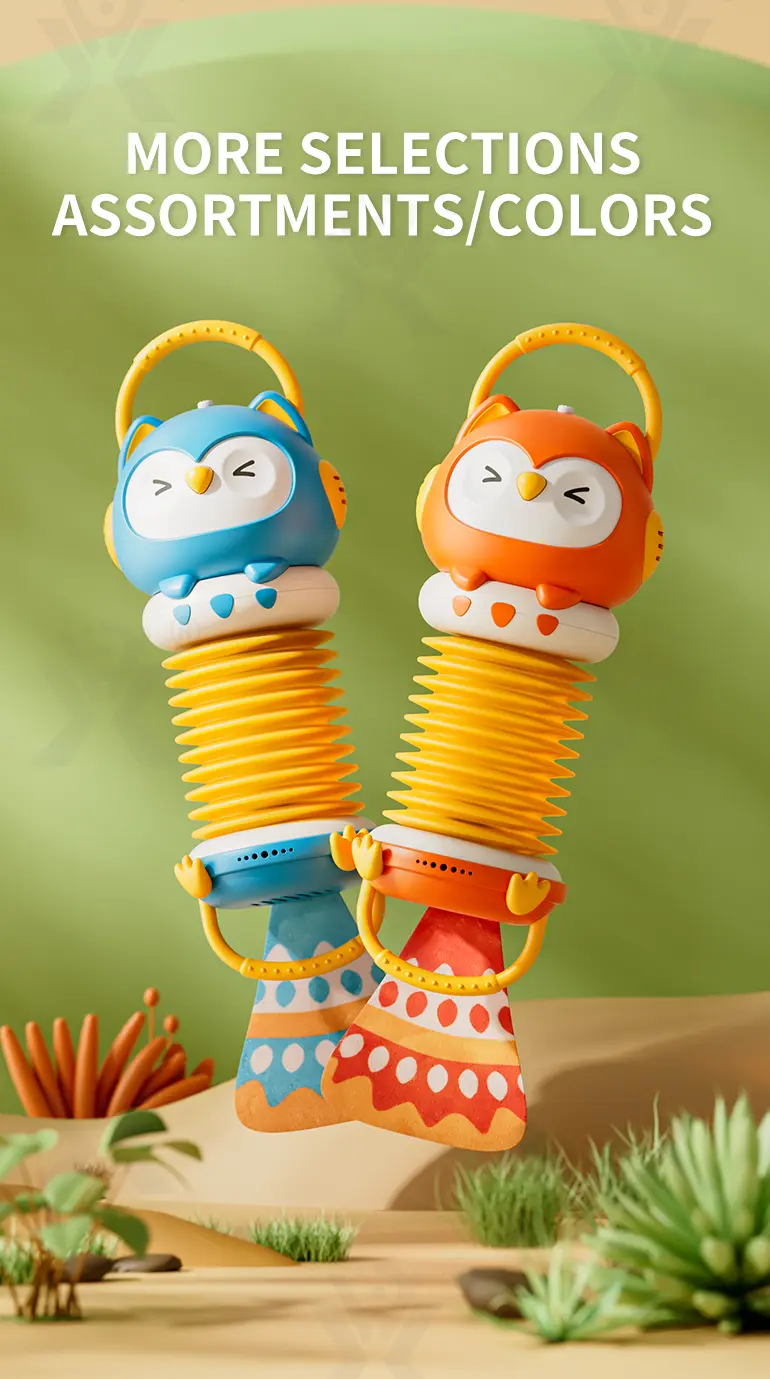 Owl Accordion Toy (TB-2323406) — illustrated product details, panel 7