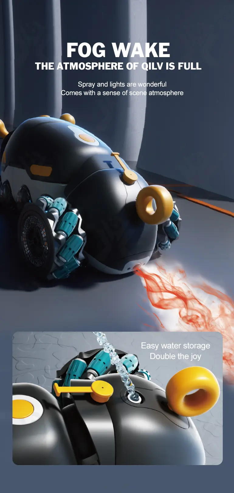 RC Bionic Caterpillar Stunt Car Toys (TB-4871179) — illustrated product details, panel 7