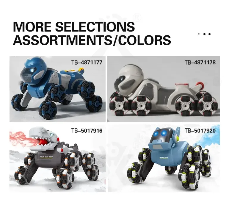 RC Bionic Caterpillar Stunt Car Toys (TB-4871179) — illustrated product details, panel 9