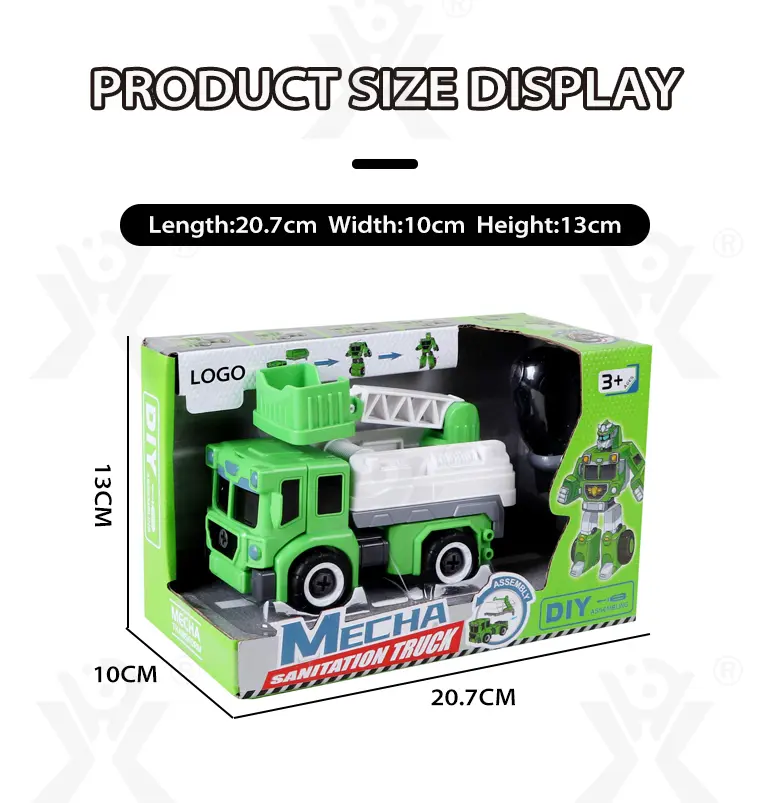 DIY Transforming Car Toy (TB-2007598) — illustrated product details, panel 7