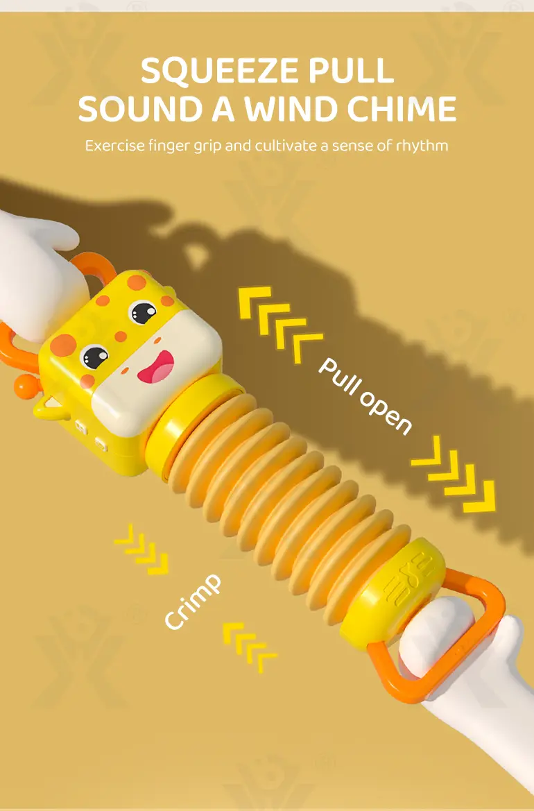 Giraffe Accordion Toy, Musical Toy (TB-4166173) — illustrated product details, panel 5