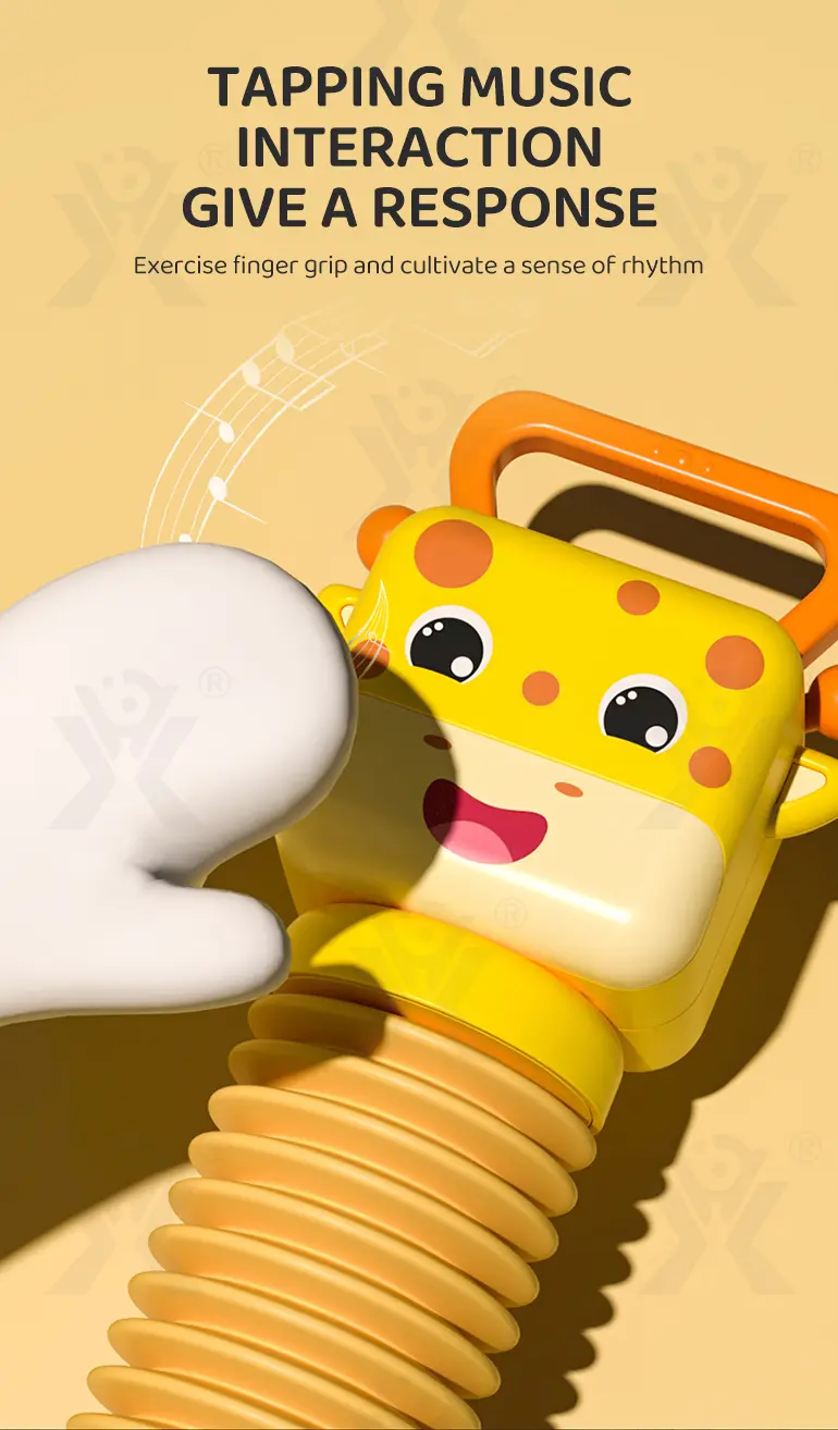 Giraffe Accordion Toy, Musical Toy (TB-4166173) — illustrated product details, panel 6