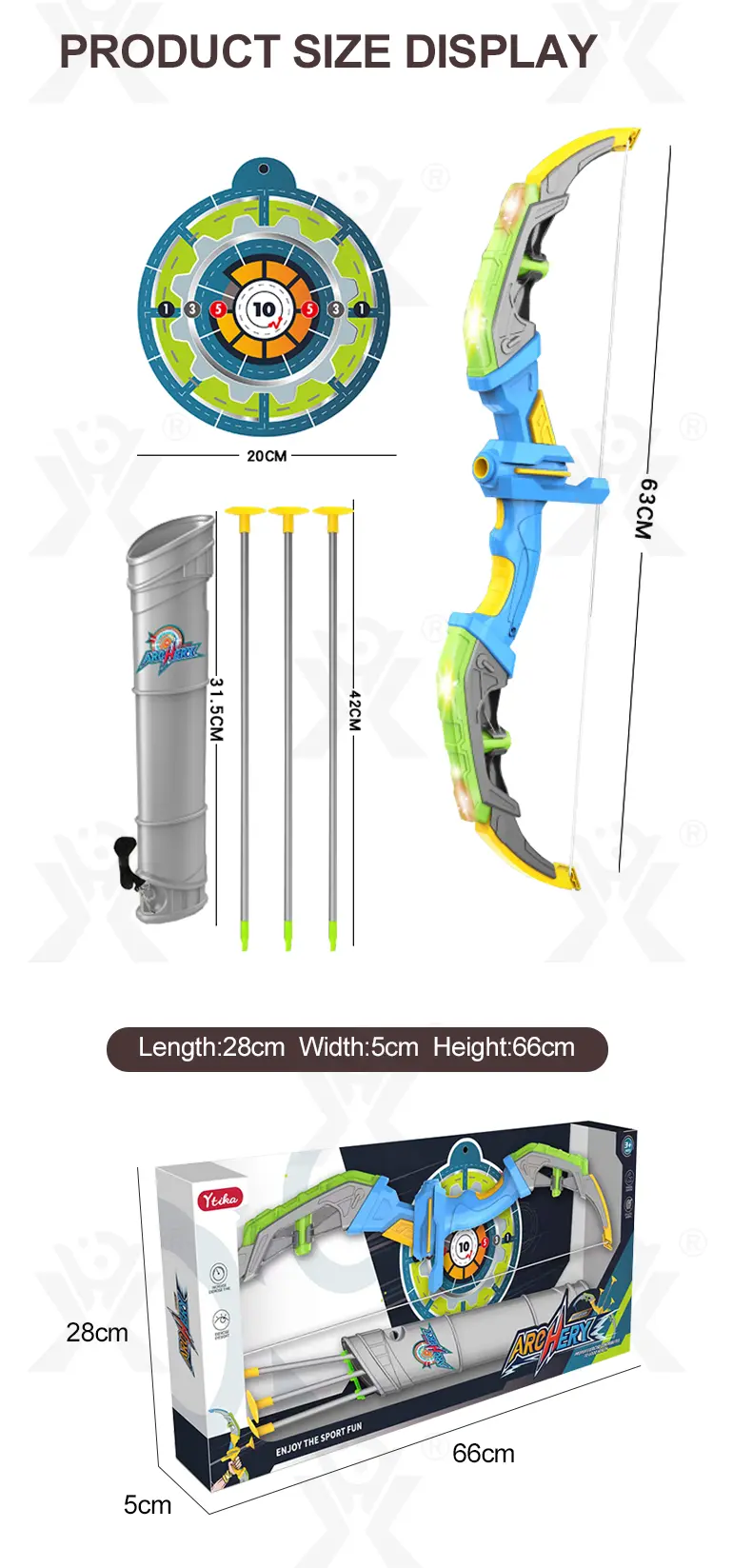 Bow and Arrow Set (TB-4148366) — illustrated product details, panel 8